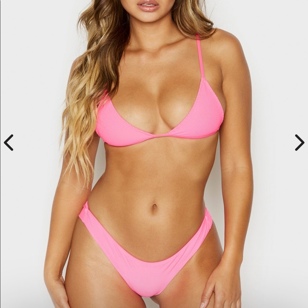 Frankie’s Bikinis Ribbed Bikini